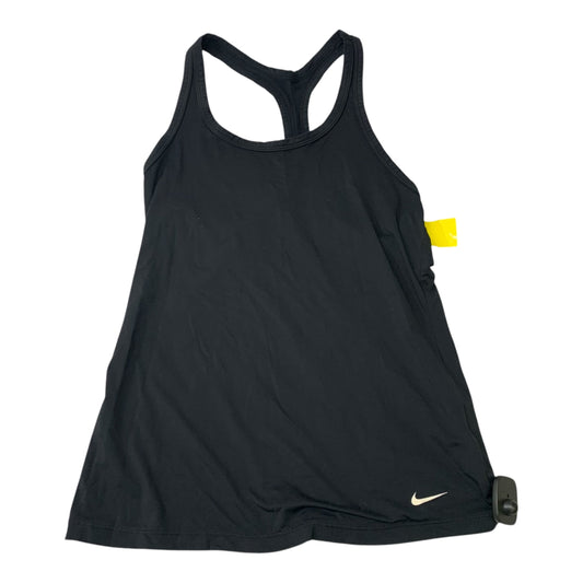 Athletic Tank Top By Nike Apparel In Black, Size: M