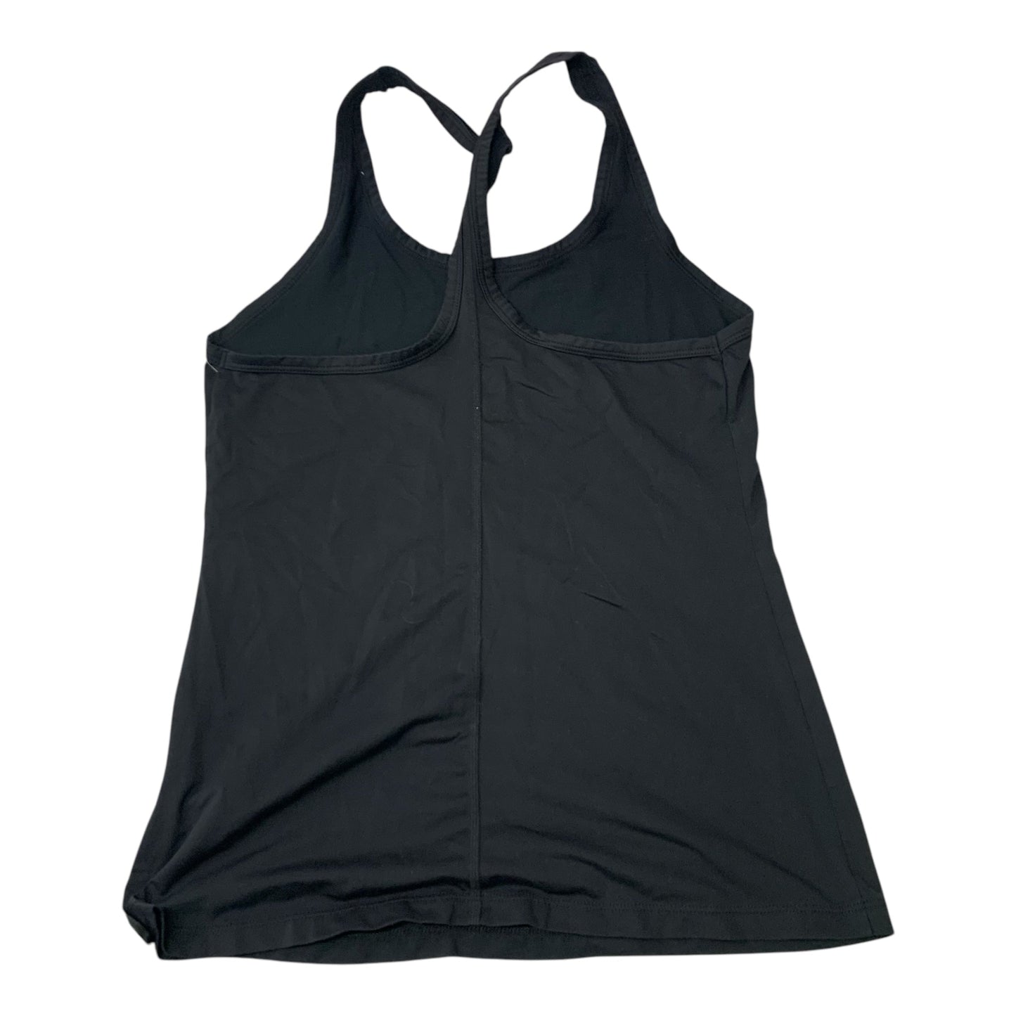 Athletic Tank Top By Nike Apparel In Black, Size: M