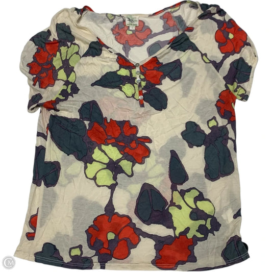 Top Short Sleeve By Weston Wear In Multi-colored, Size: S