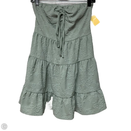 Dress Casual Short By Cider In Green, Size: Xs