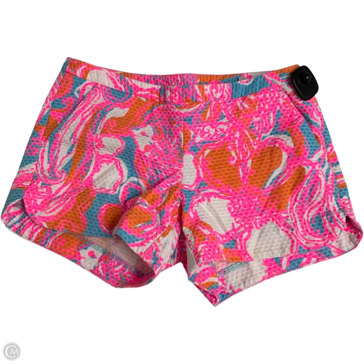 Shorts Designer By Lilly Pulitzer In Blue & Pink, Size: 2