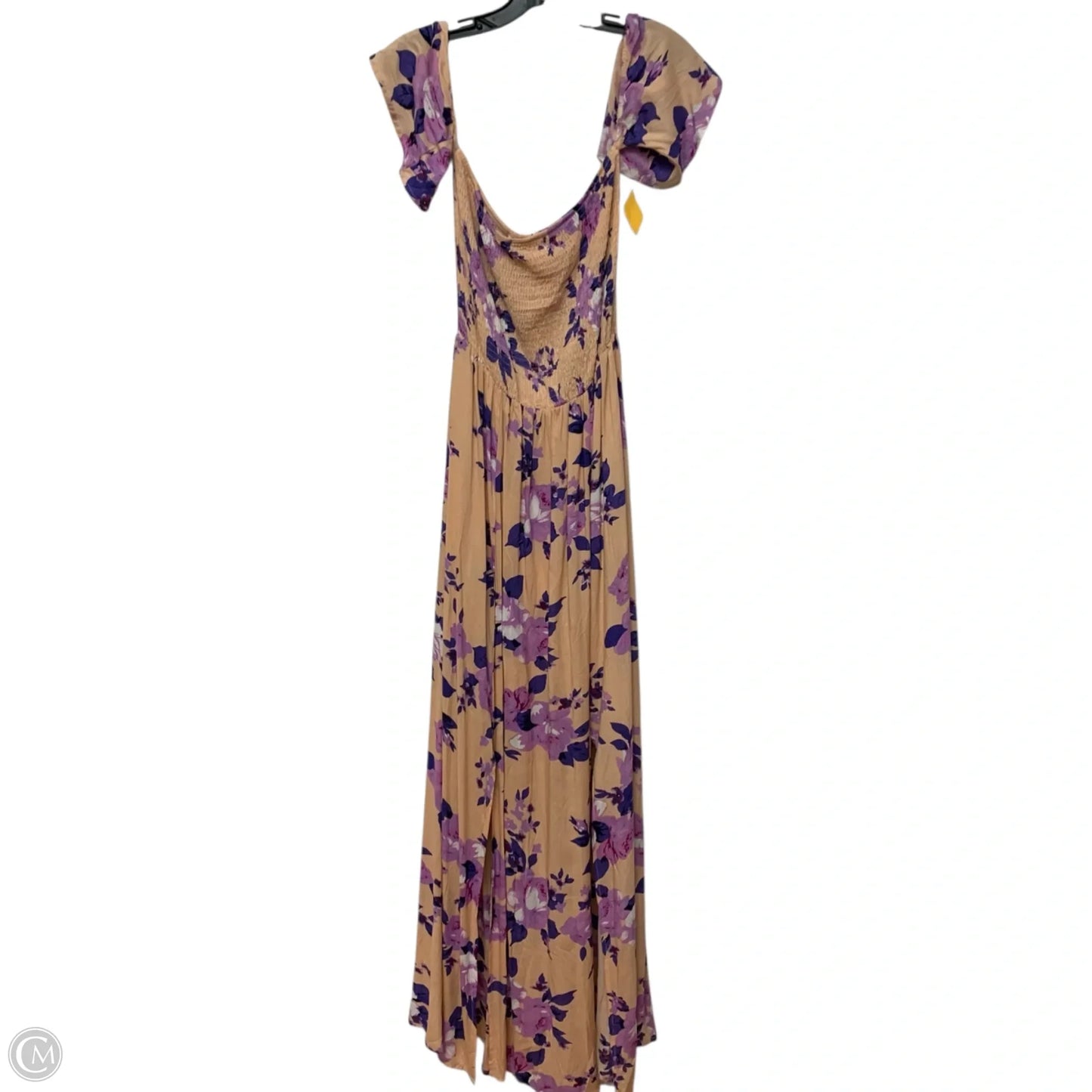 Dress Casual Maxi By Pink Lily In Orange & Purple, Size: M
