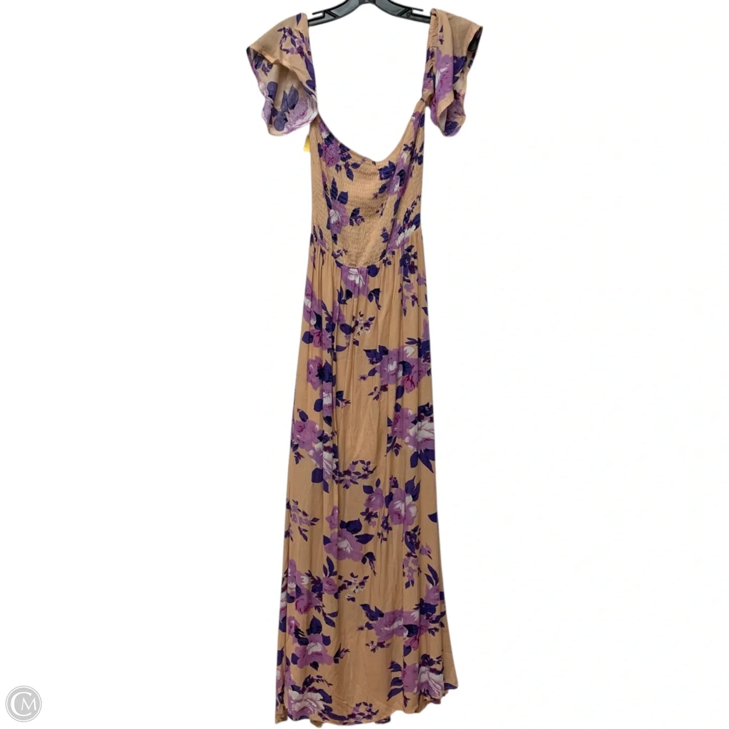 Dress Casual Maxi By Pink Lily In Orange & Purple, Size: M