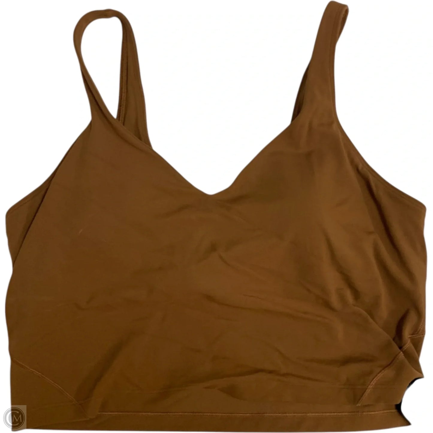 Athletic Tank Top By Lululemon In Brown, Size: L