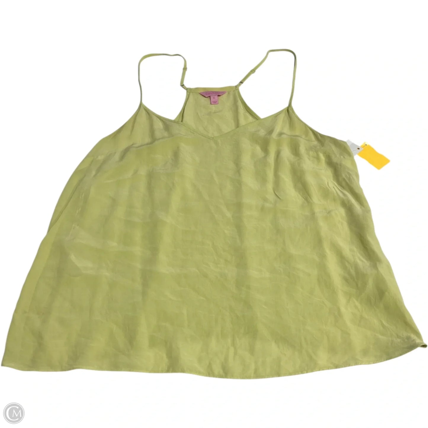 Blouse Designer By Lilly Pulitzer In Yellow, Size: Xl