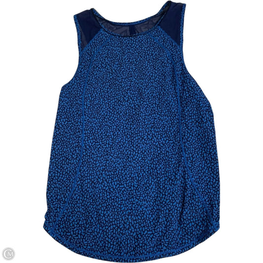 Athletic Tank Top By Lululemon In Blue, Size: M