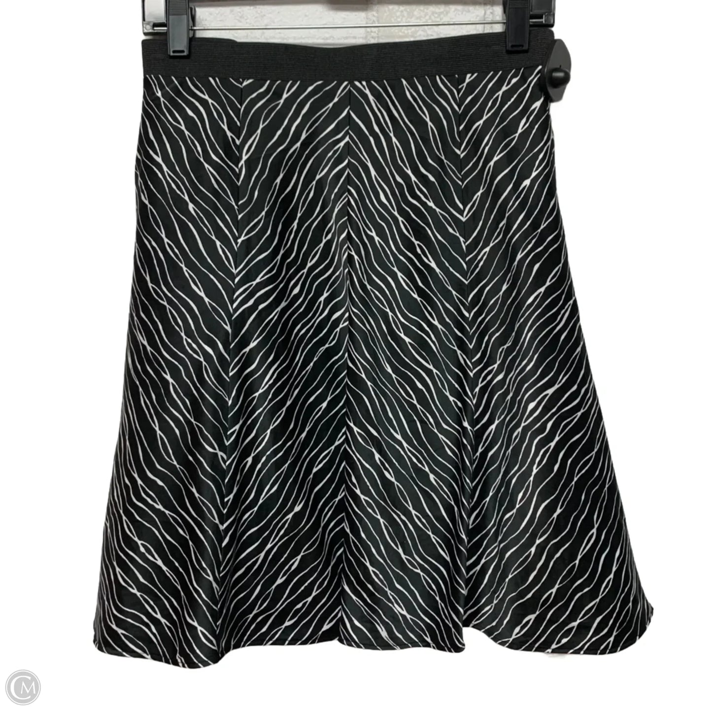 Skirt Mini & Short By Limited In Black & White, Size: L