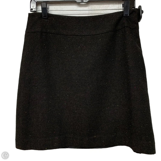 Skirt Mini & Short By Ann Taylor In Brown, Size: S
