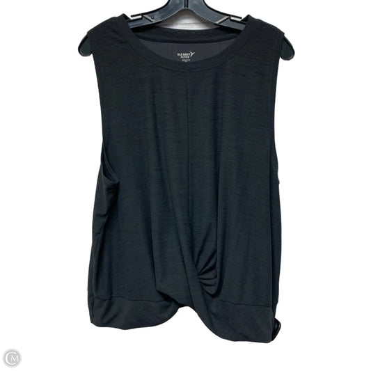Athletic Tank Top By Old Navy In Black, Size: 1x