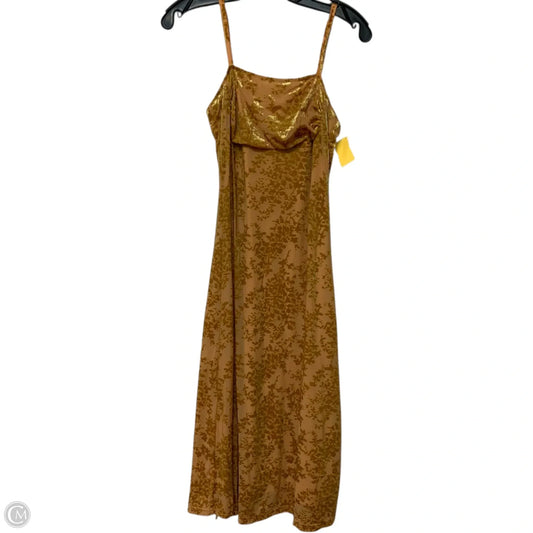 Dress Casual Midi By Fashion In Yellow, Size: S
