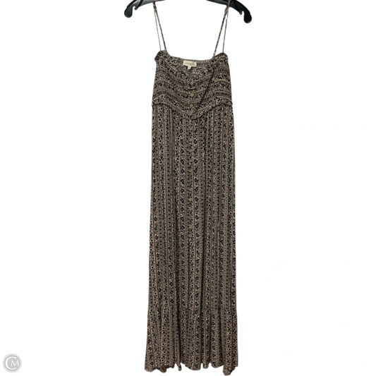 Dress Casual Maxi By Promesa In Black & Cream, Size: S