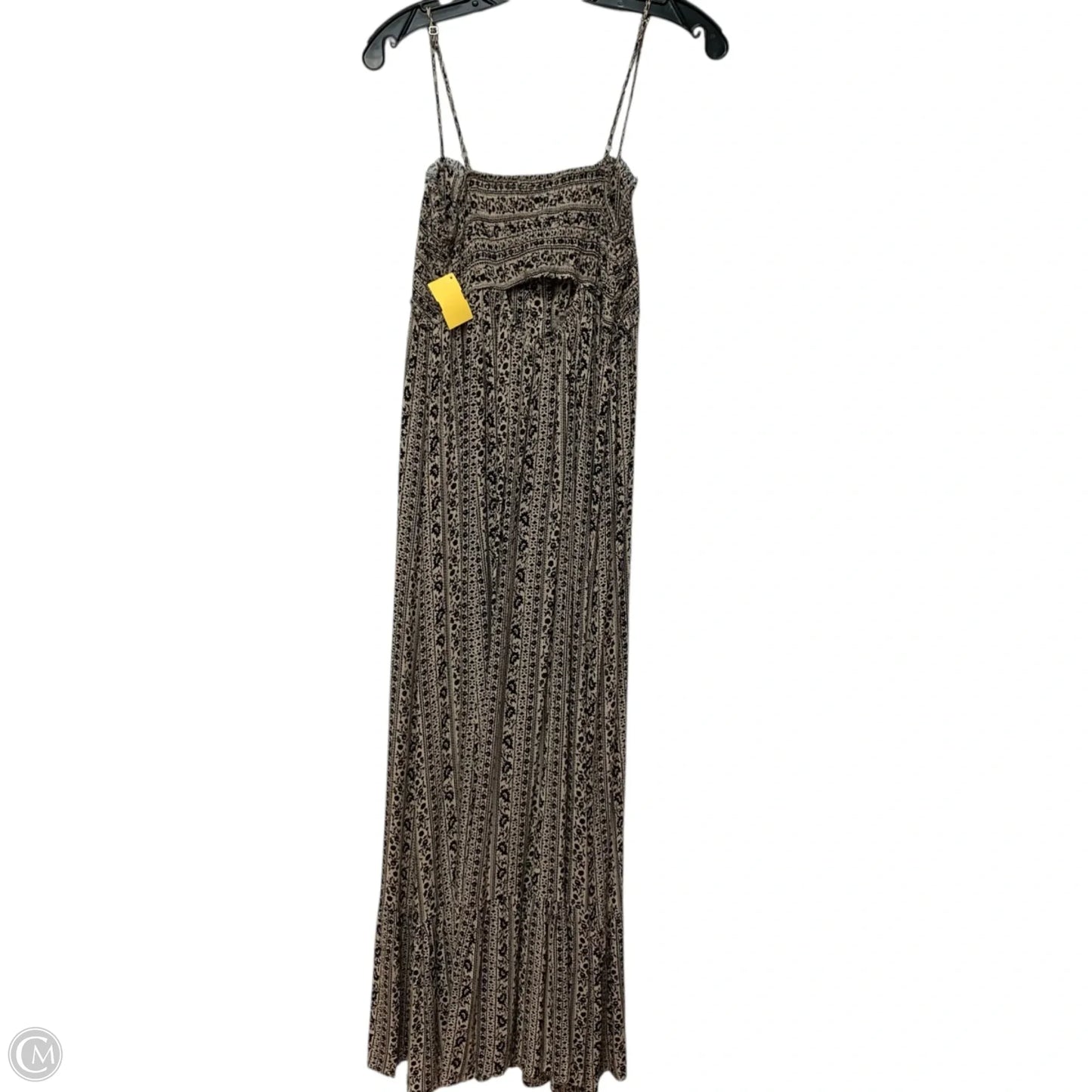 Dress Casual Maxi By Promesa In Black & Cream, Size: S
