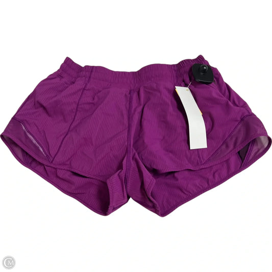 Athletic Shorts By Lululemon In Purple, Size: S