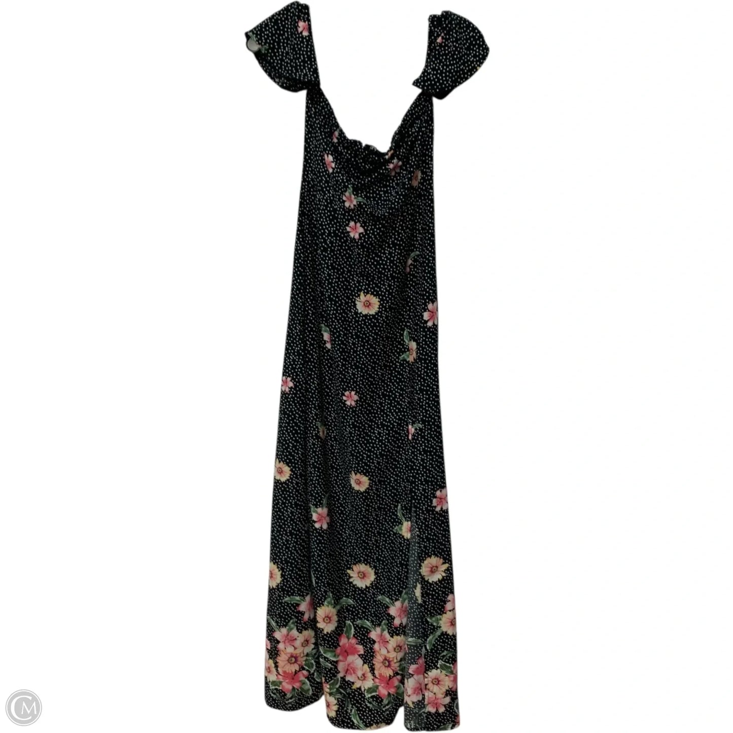 Dress Casual Maxi By Lulus In Black & Pink, Size: S