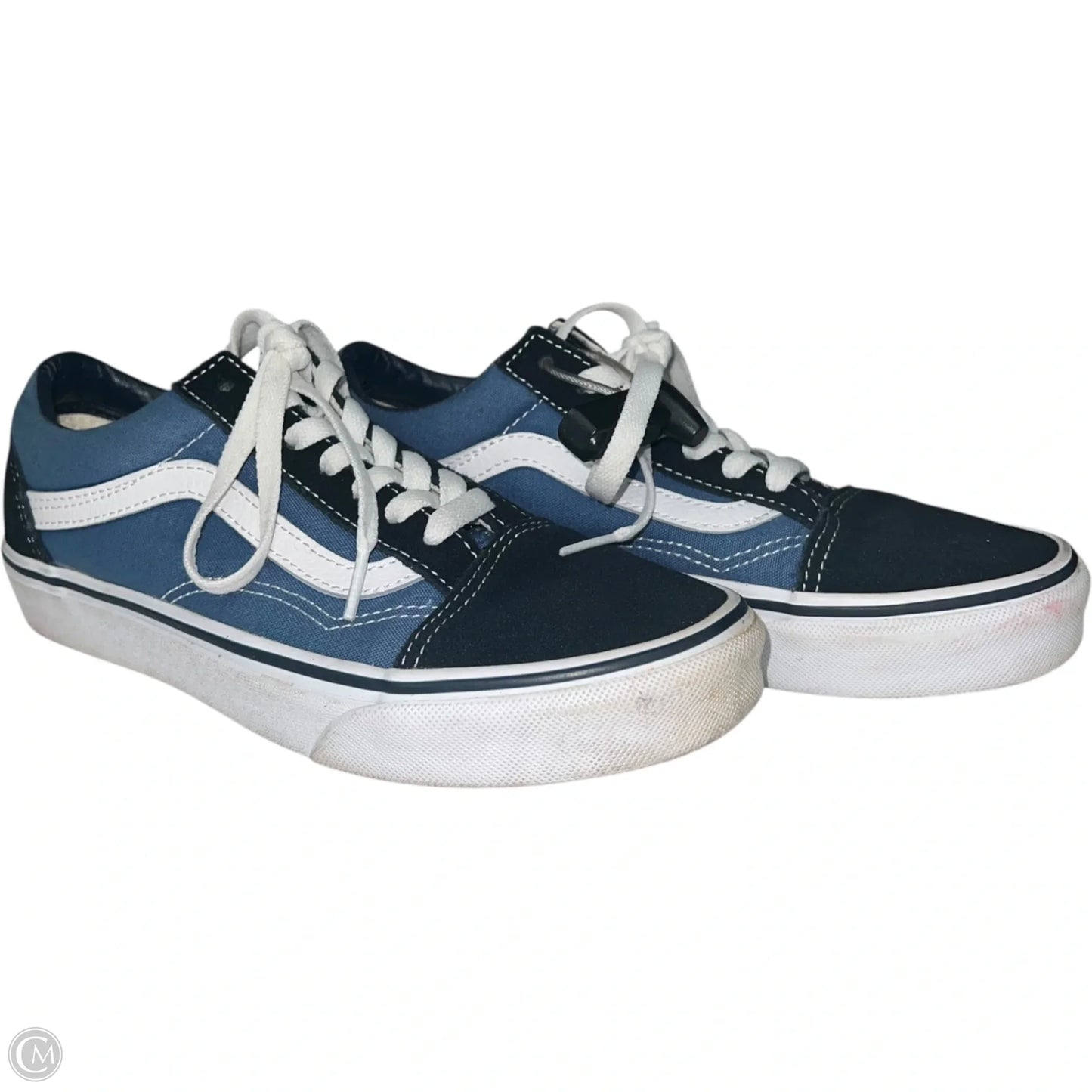 Shoes Sneakers By Vans In Blue, Size: 7
