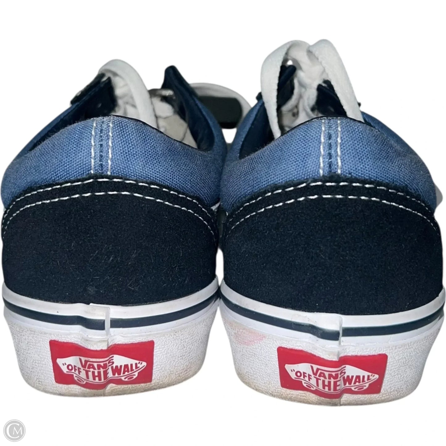 Shoes Sneakers By Vans In Blue, Size: 7