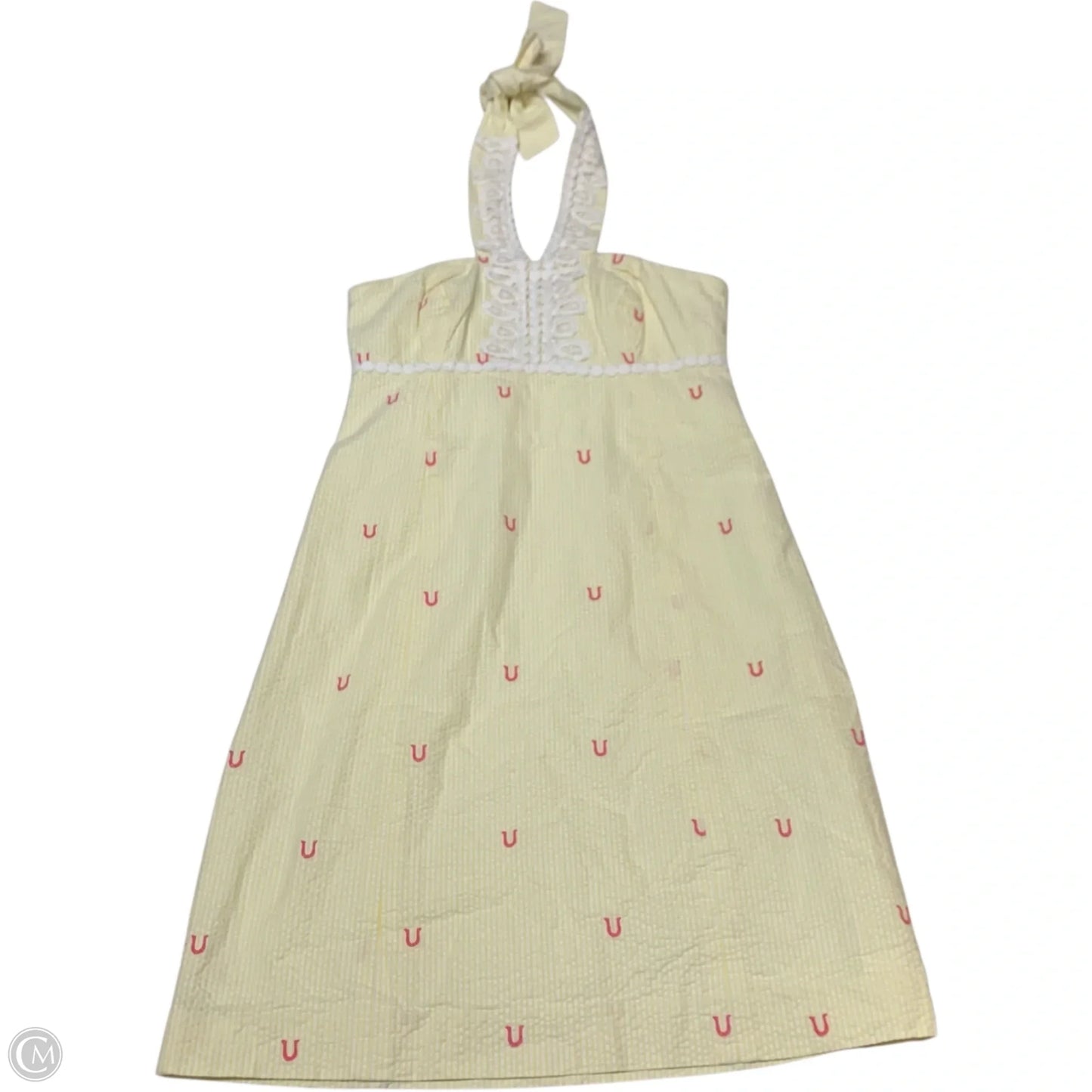 Dress Designer By Lilly Pulitzer In Yellow, Size: Xs