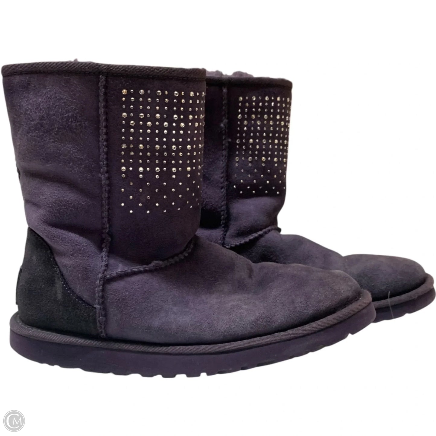 Boots Designer By Ugg In Purple, Size: 8