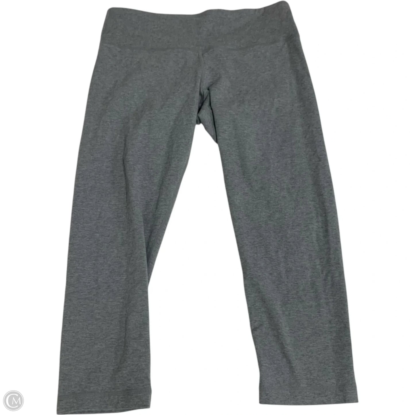 Athletic Leggings Capris By Lululemon In Grey, Size: S