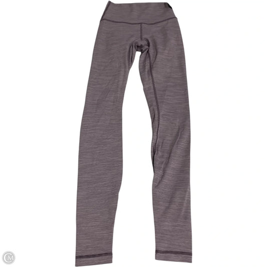 Athletic Leggings By Lululemon In Purple, Size: Xs