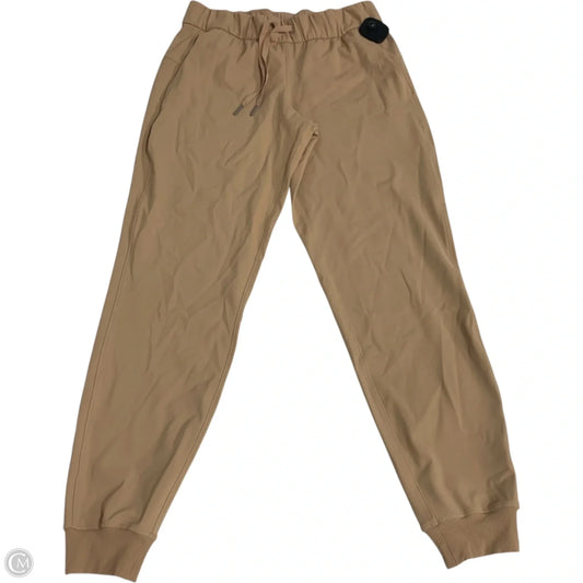 Athletic Pants By Lululemon In Tan, Size: S