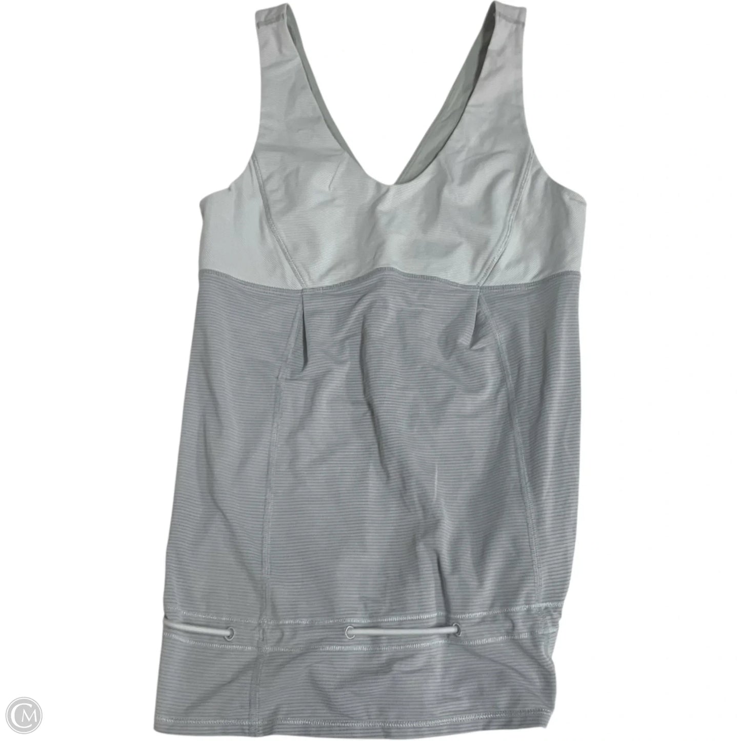 Athletic Tank Top By Lululemon In Grey, Size: S