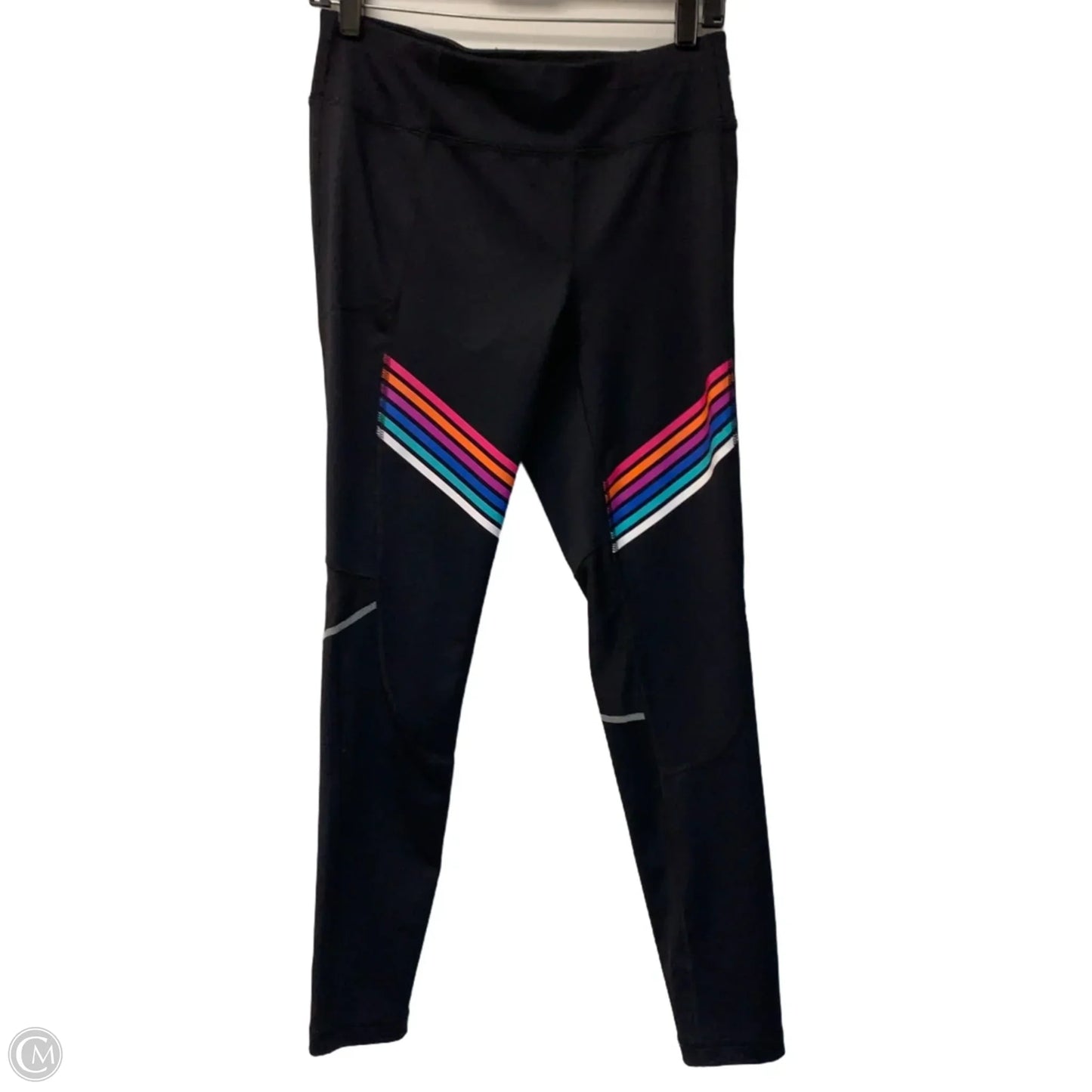 Athletic Leggings By Fila In Navy, Size: M