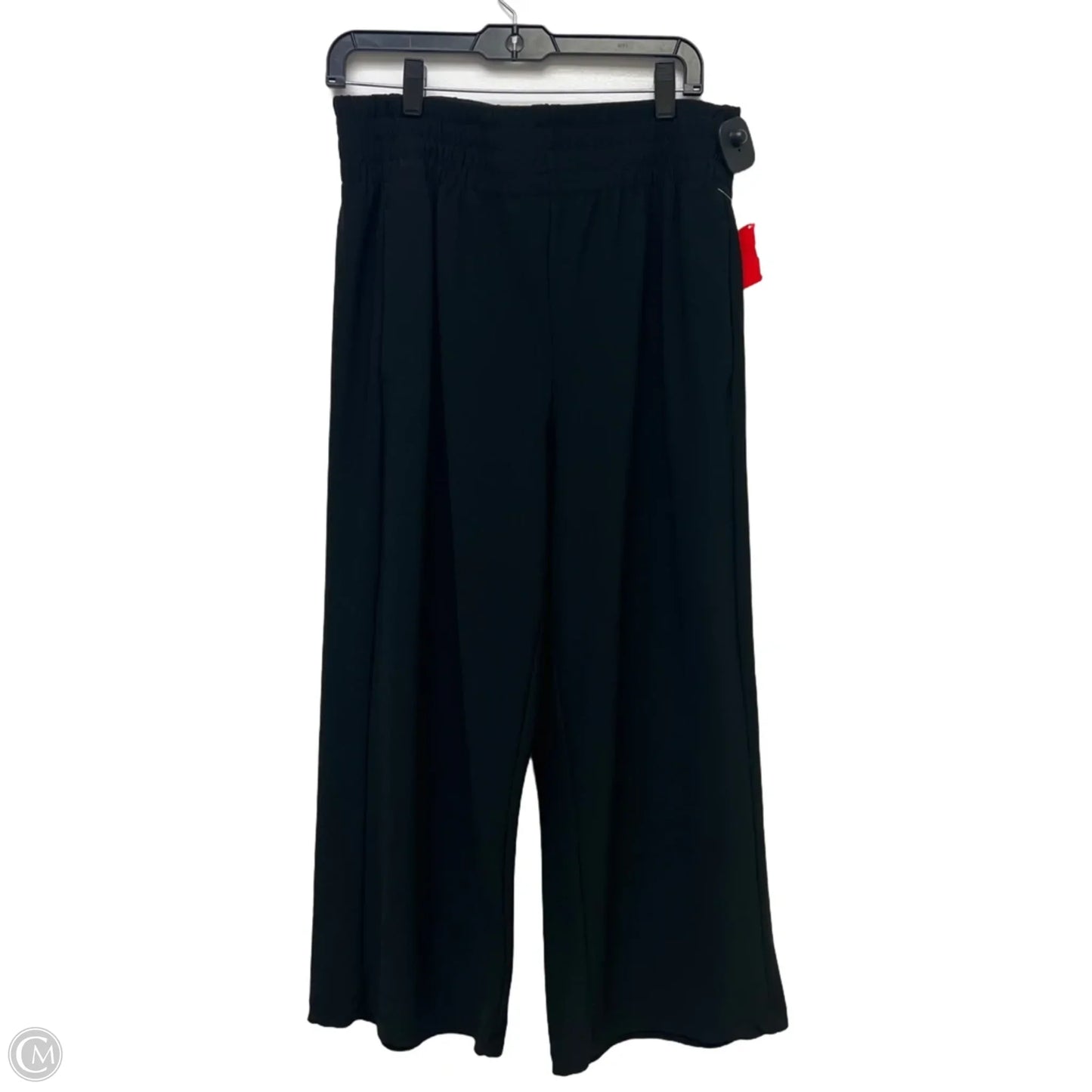 Pants Wide Leg By Nicole Miller In Black, Size: L