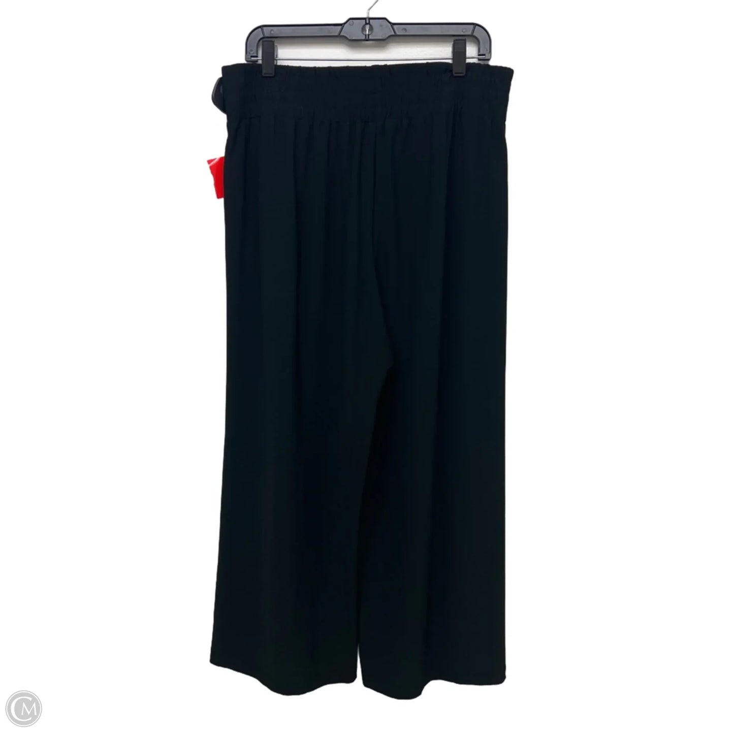 Pants Wide Leg By Nicole Miller In Black, Size: L