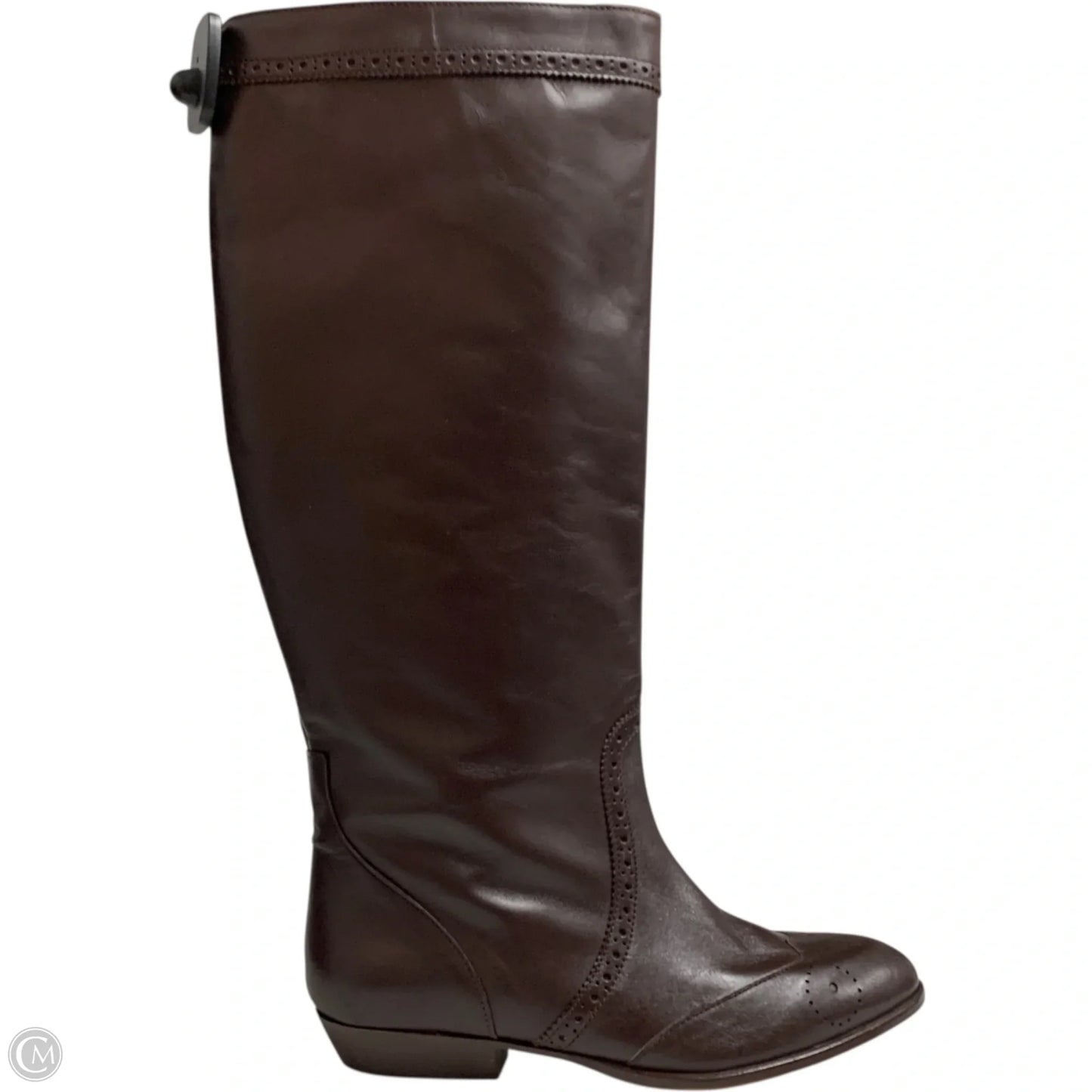 Boots Knee Heels By Tuckernuck In Brown, Size: 8