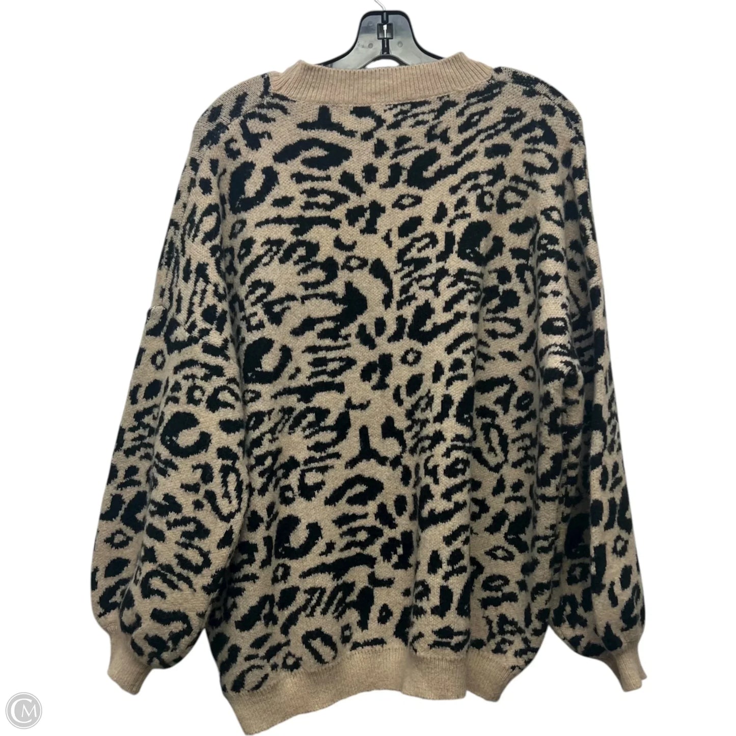 Sweater By Main Strip In Animal Print, Size: L
