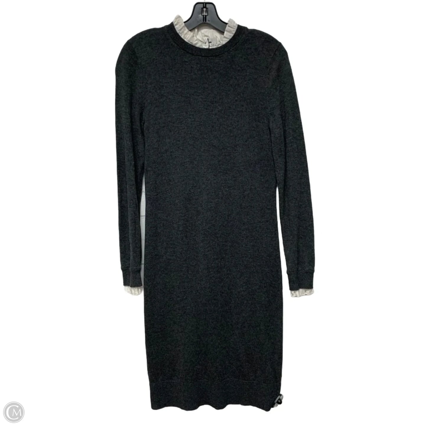 Dress Sweater By Boden In Grey, Size: S
