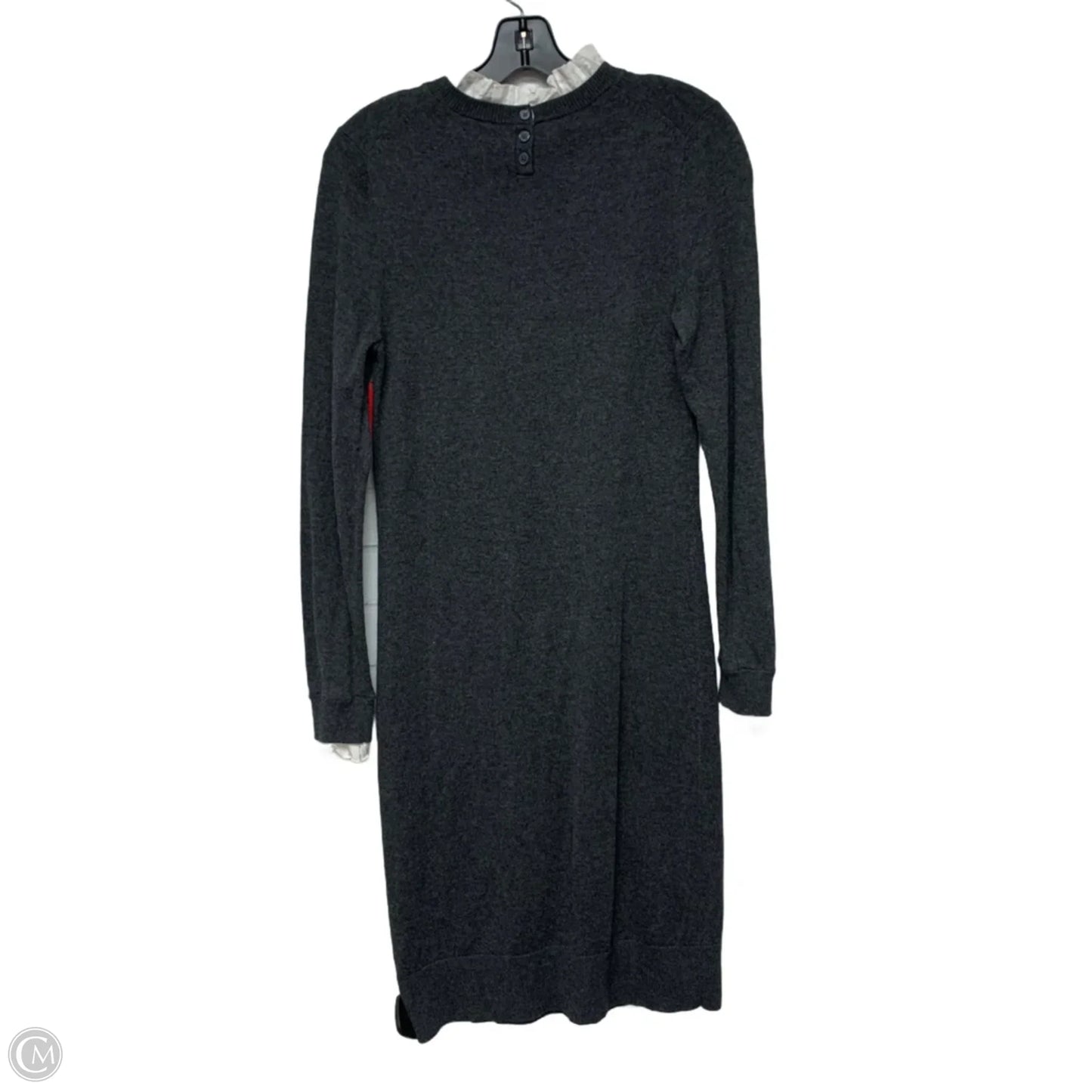 Dress Sweater By Boden In Grey, Size: S