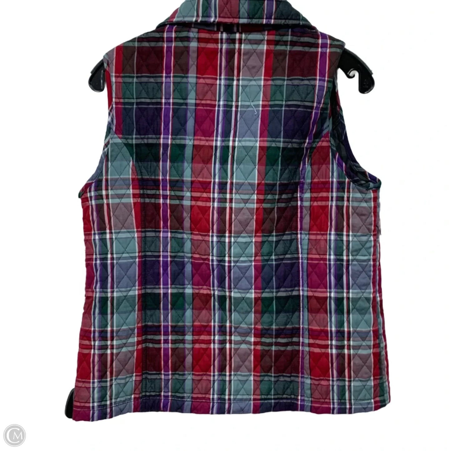 Vest Puffer & Quilted By The Tog Shop In Plaid Pattern, Size: Sp