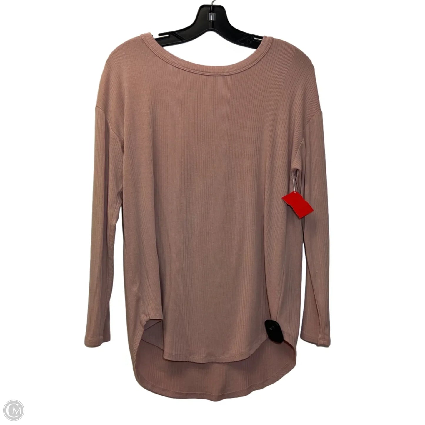 Top Long Sleeve By Lou And Grey In Pink, Size: S