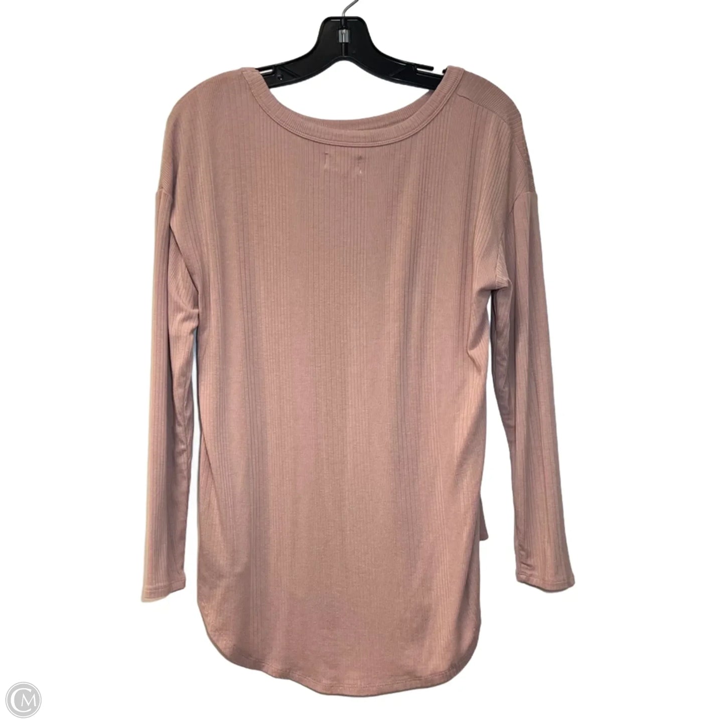 Top Long Sleeve By Lou And Grey In Pink, Size: S
