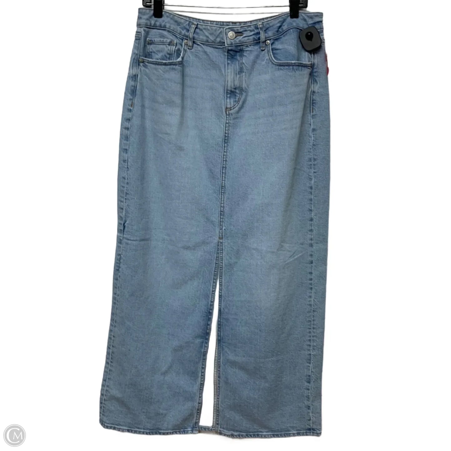 Skirt Maxi By Loft In Blue Denim, Size: M