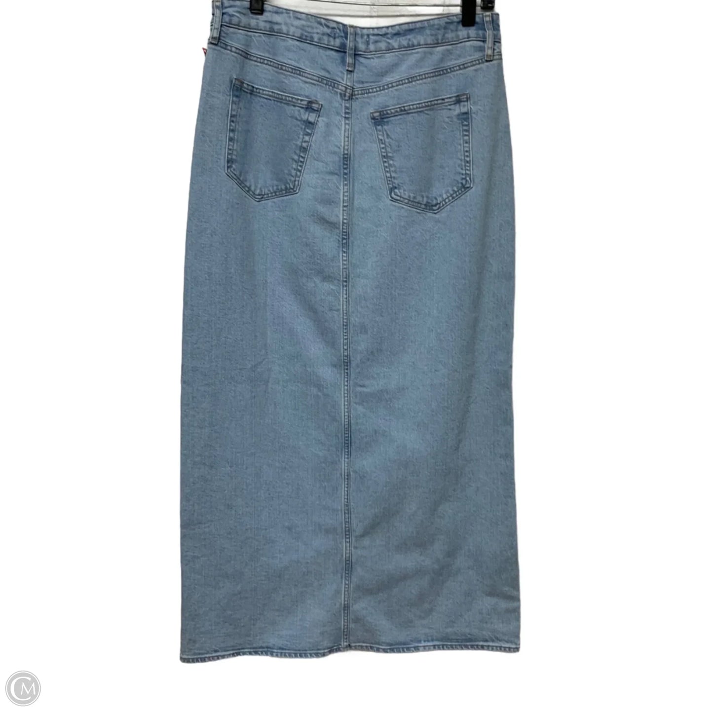 Skirt Maxi By Loft In Blue Denim, Size: M