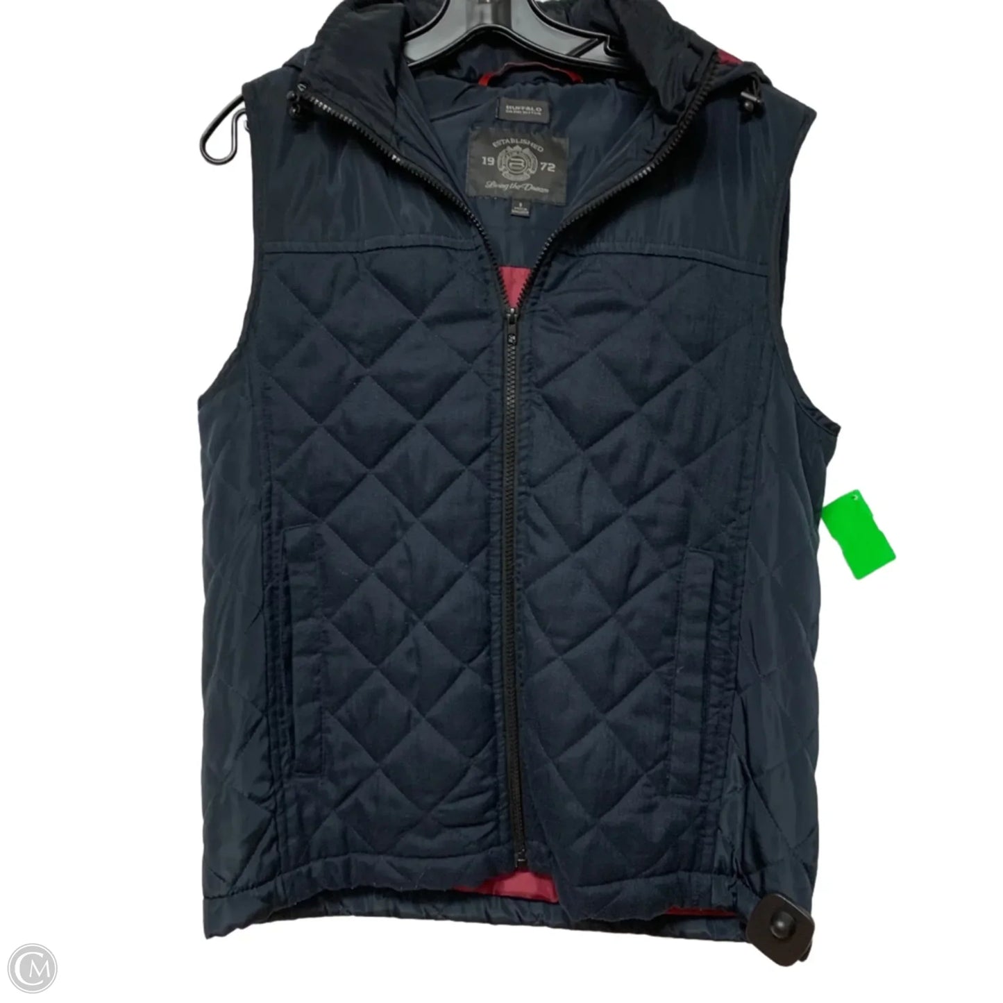 Vest Puffer & Quilted By Buffalo David Bitton In Navy, Size: S