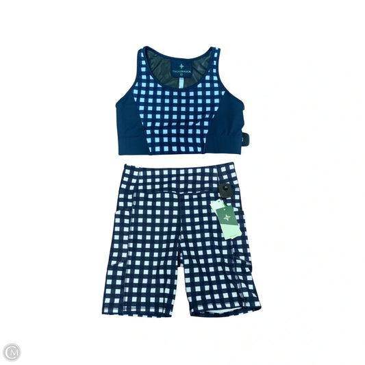 Athletic Shorts 2pc By Tuckernuck In Blue & White, Size: M