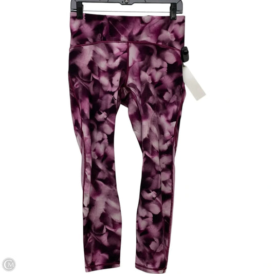 Athletic Leggings By Lululemon In Purple, Size: M