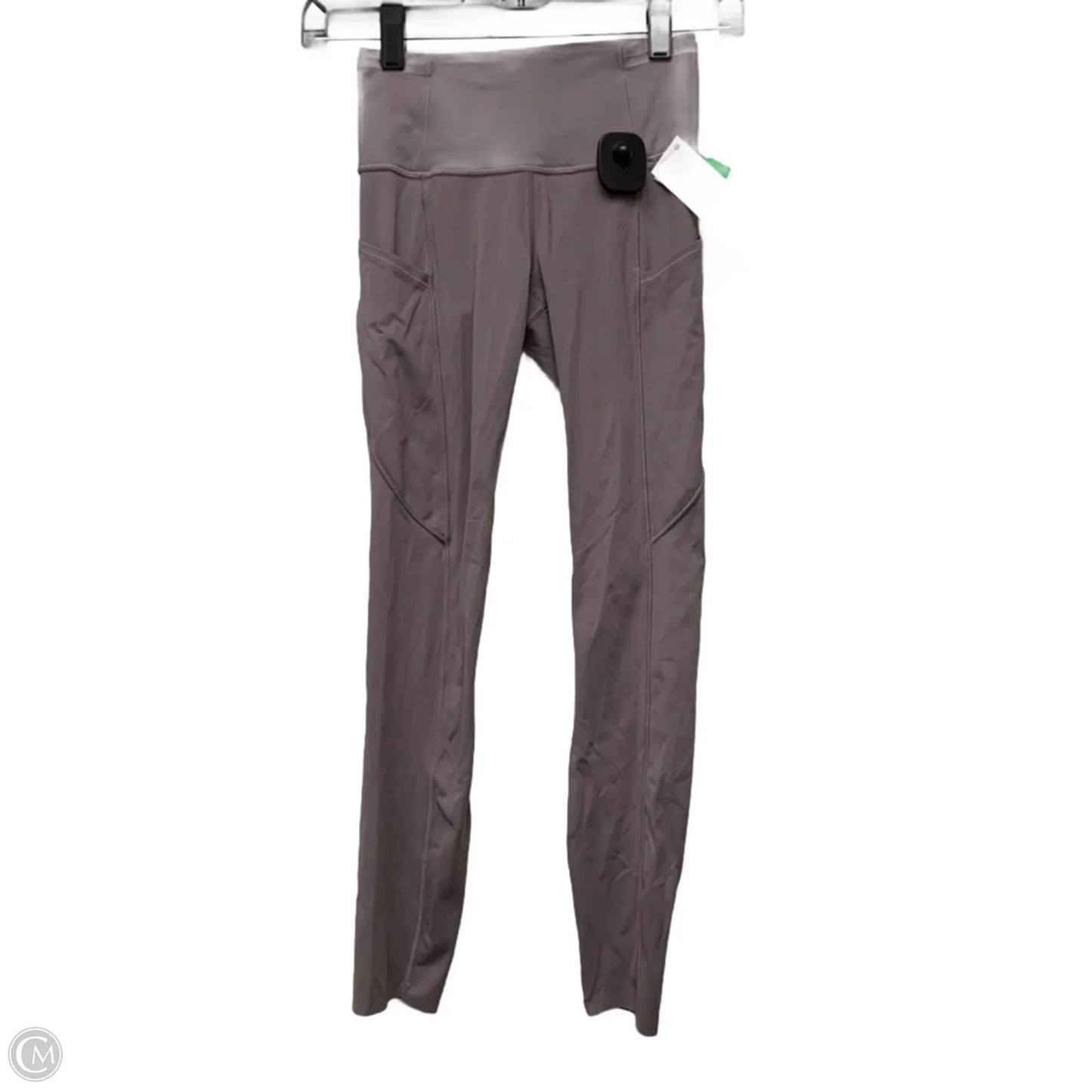 Athletic Leggings Capris By Lululemon In Purple, Size: Xs