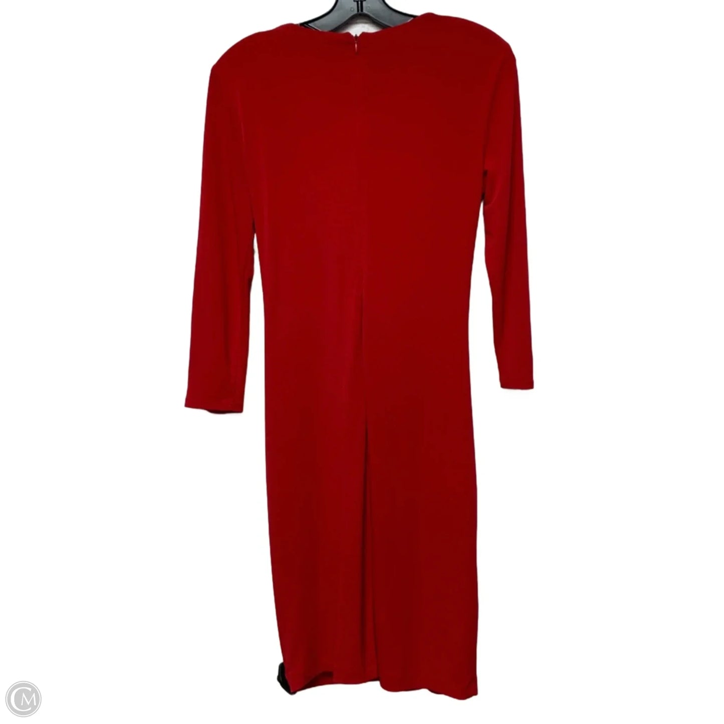 Dress Designer By Karl Lagerfeld In Red, Size: S
