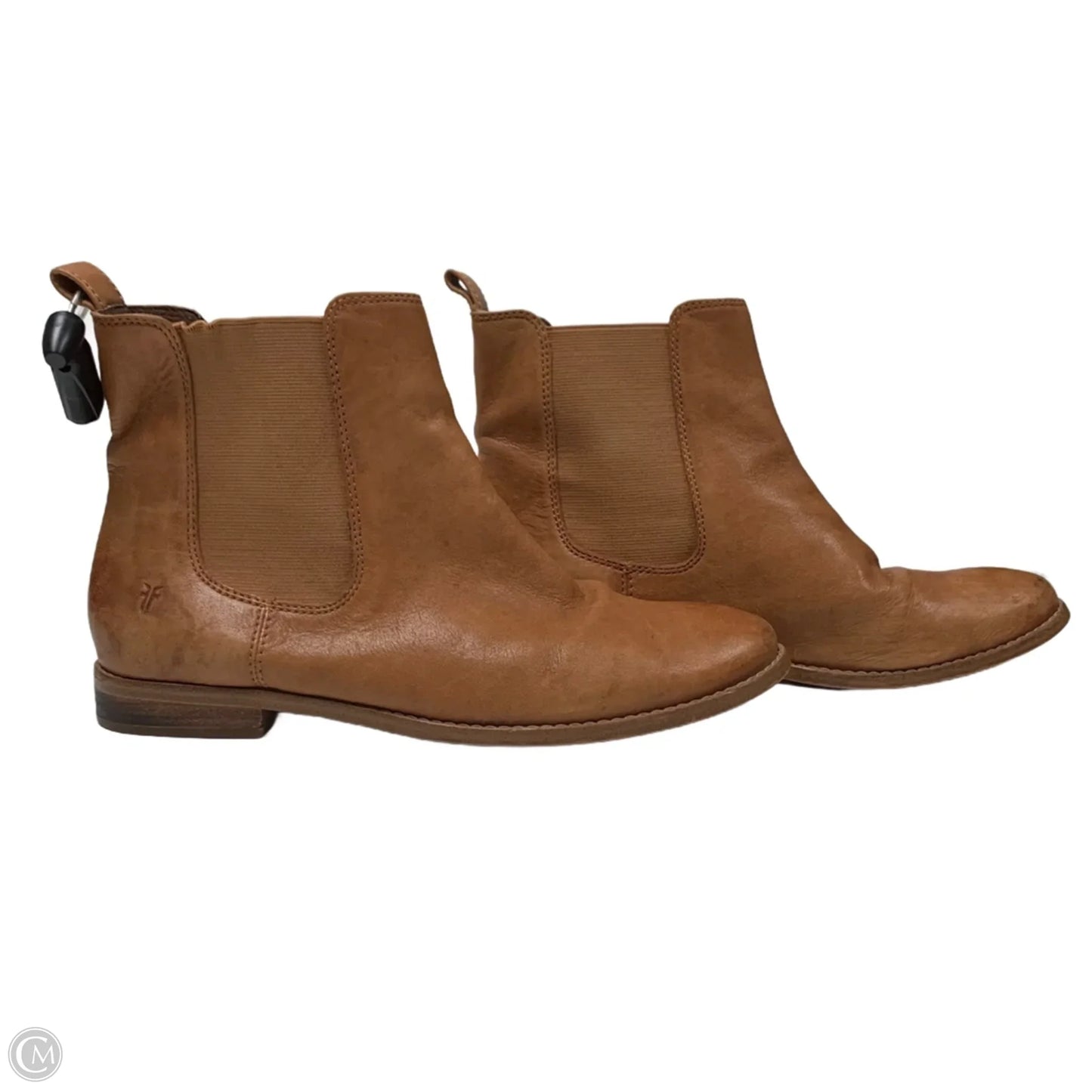 Boots Designer By Frye In Tan, Size: 8.5