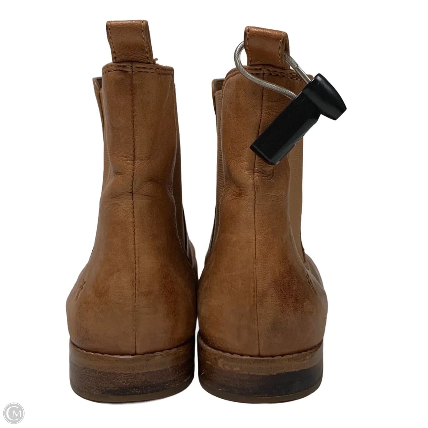 Boots Designer By Frye In Tan, Size: 8.5