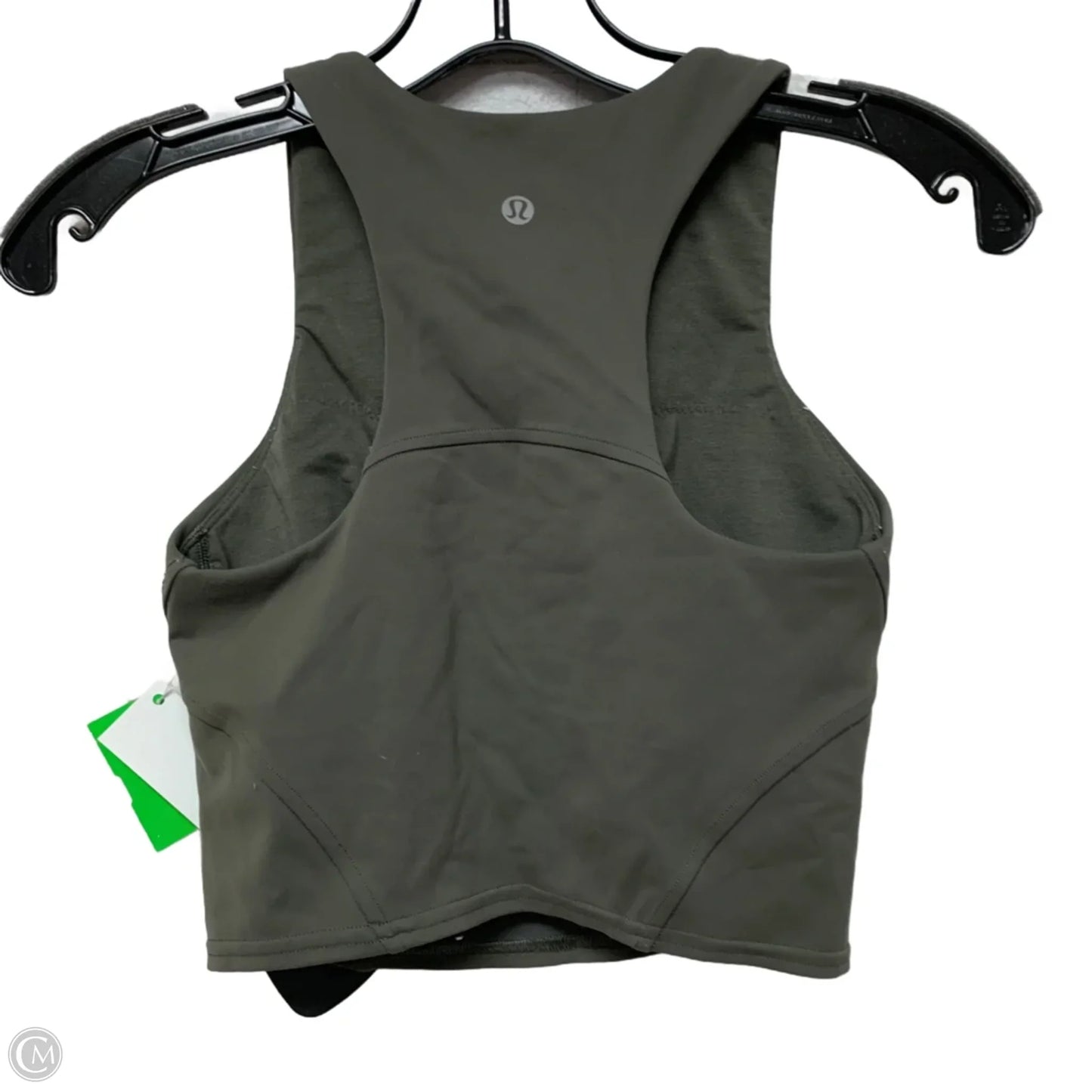 Athletic Bra By Lululemon In Green, Size: Xs