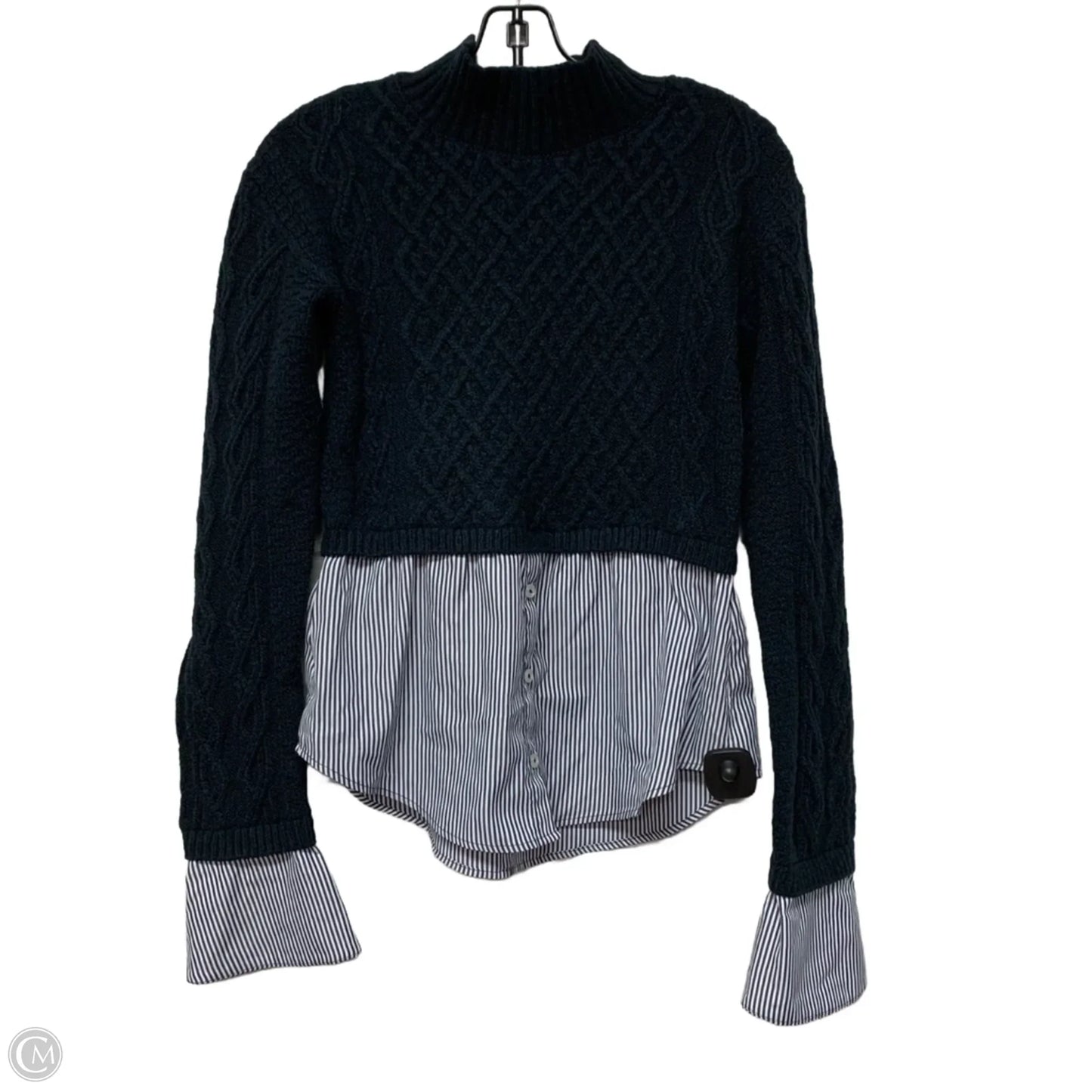 Top Long Sleeve By Maeve In Navy, Size: S