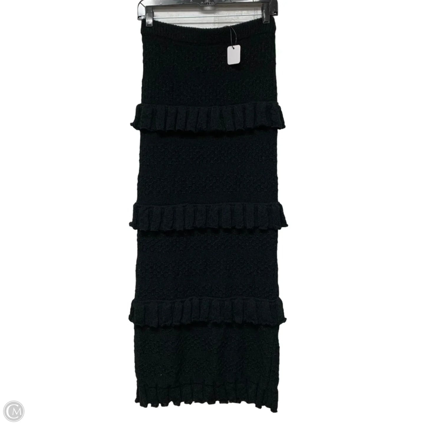 Skirt Midi By Fashion Nova In Black, Size: M