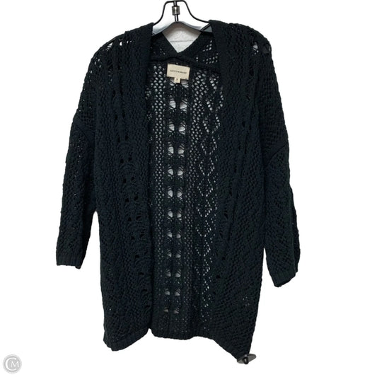 Sweater Cardigan By Lucky Brand In Black, Size: Xs