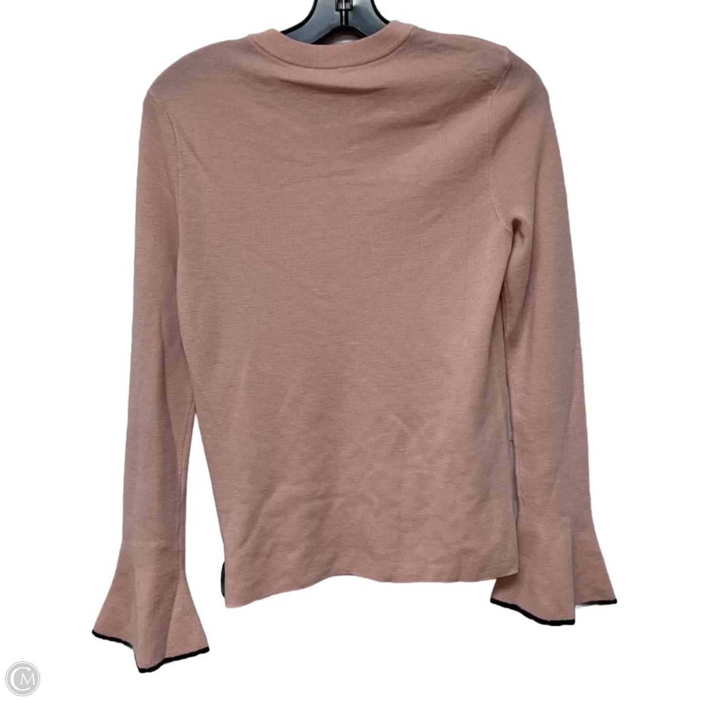 Top Long Sleeve Designer By Tory Burch In Pink, Size: S